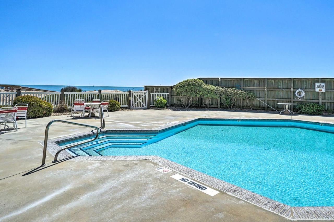 Steps To The Beach Oceanfront Condo With Lanai! North Topsail Beach Exterior foto